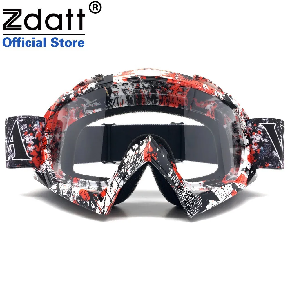 Zdata мотоциклетные очки ATV Внедорожные грязи велосипед пылезащитные Gafas Гоночные Очки Мотокросс анти ветер очки лыжные MX очки