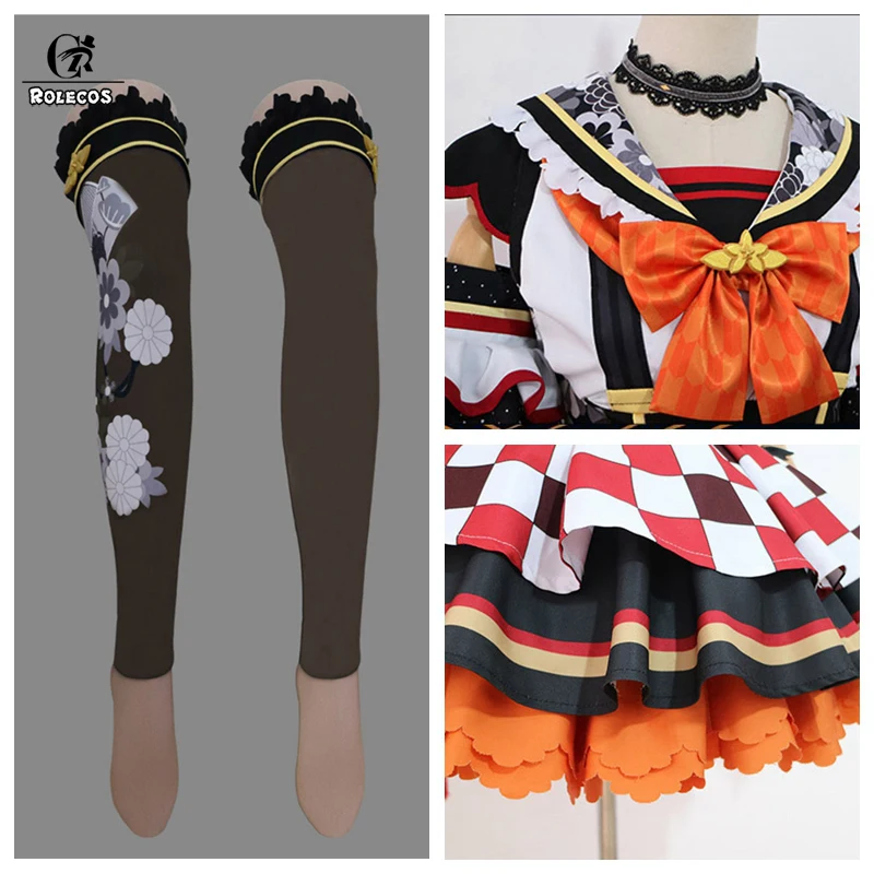 Костюм для косплея ROLEOCS Love Live косплей Aqours LoveLive Sunshine новогодний костюм игра Ruby Takami