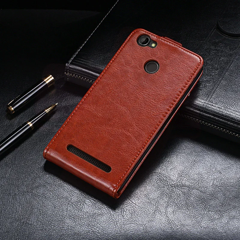 Itgoogo для Homtom HT50 чехол 5 дюймов Высокое качество искусственная кожа флип сумка