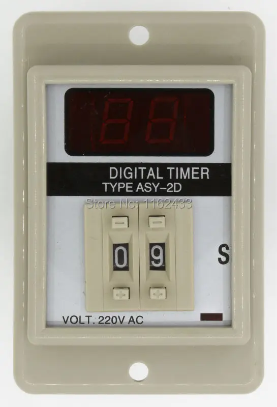 Стробочное реле времени AC 220 В таймер ASY series в переменного тока |