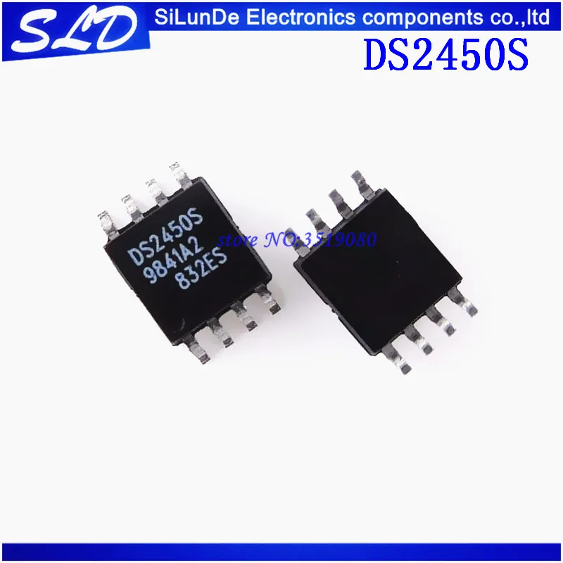 

Free Shipping 2pcs/lot DS2450S+ DS2450 DS2450S/TR SOP-8 new and original