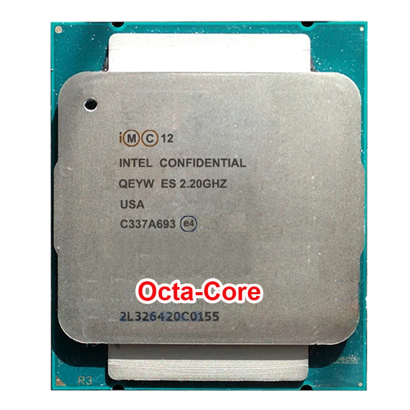 

FOR Engineering sample of Xeon E5-2630v3 ES QEYW CPU 2.2GHz 8-Core E5 V3 2630V3 eight octa core 16 thread PROCESSOR 85W