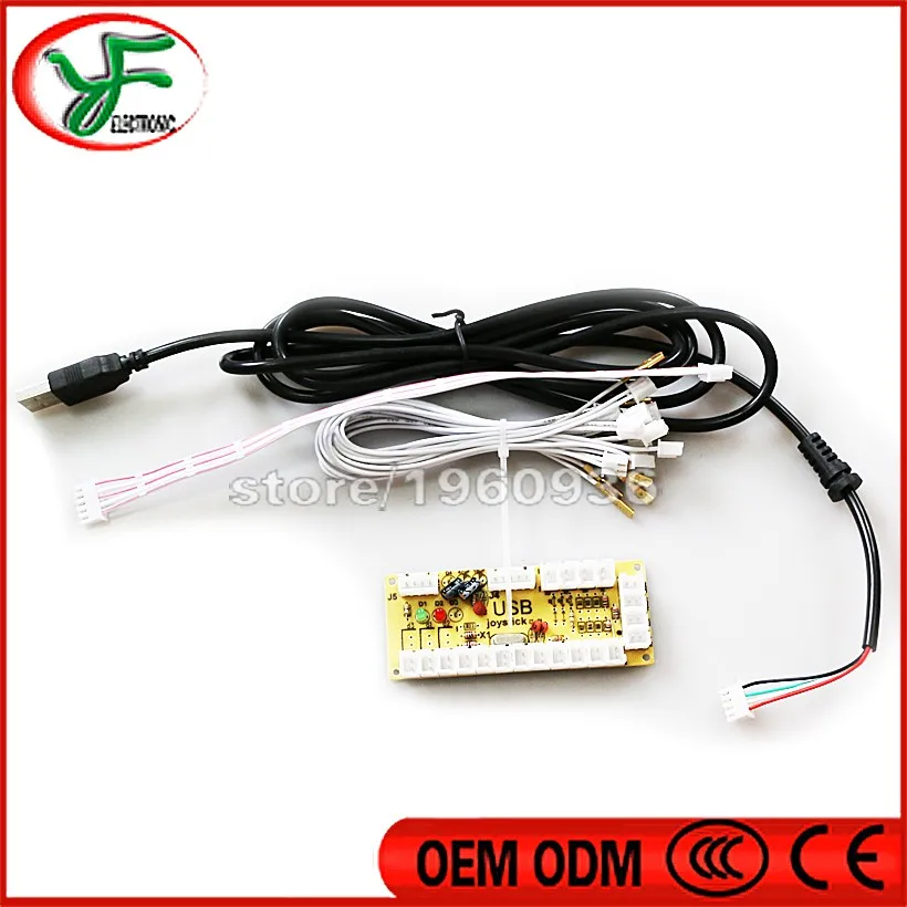 DIY Запчасти для игровых автоматов PC с нулевой задержкой аркадный набор