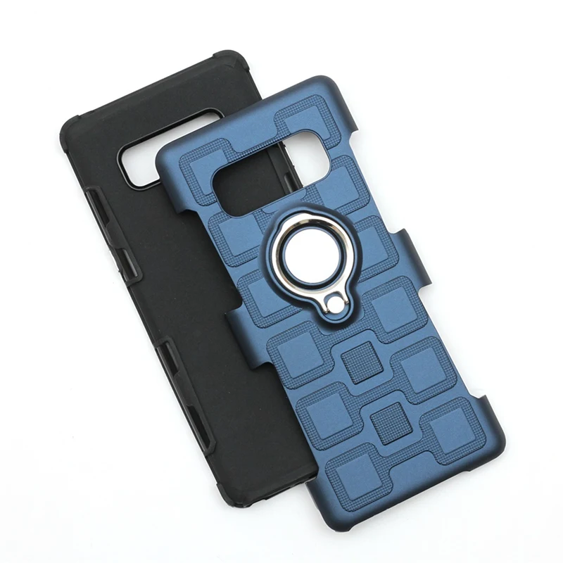 Подставка чехол на магните для samsung Galaxy S10e 2 в 1 Капа телефона с кольцевым S10 S8 S9 Plus