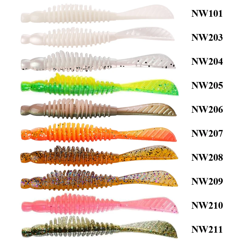 Акция рыболовные приманки 6 шт./лот 10 см/3 5 г Isca искусственные мягкие Leurre cof