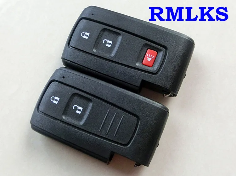 RMLKS 2 3 кнопочный Чехол для автомобильного ключа чехол Toyota PRIUS 2004-2009 COROLLA VERSO Camry