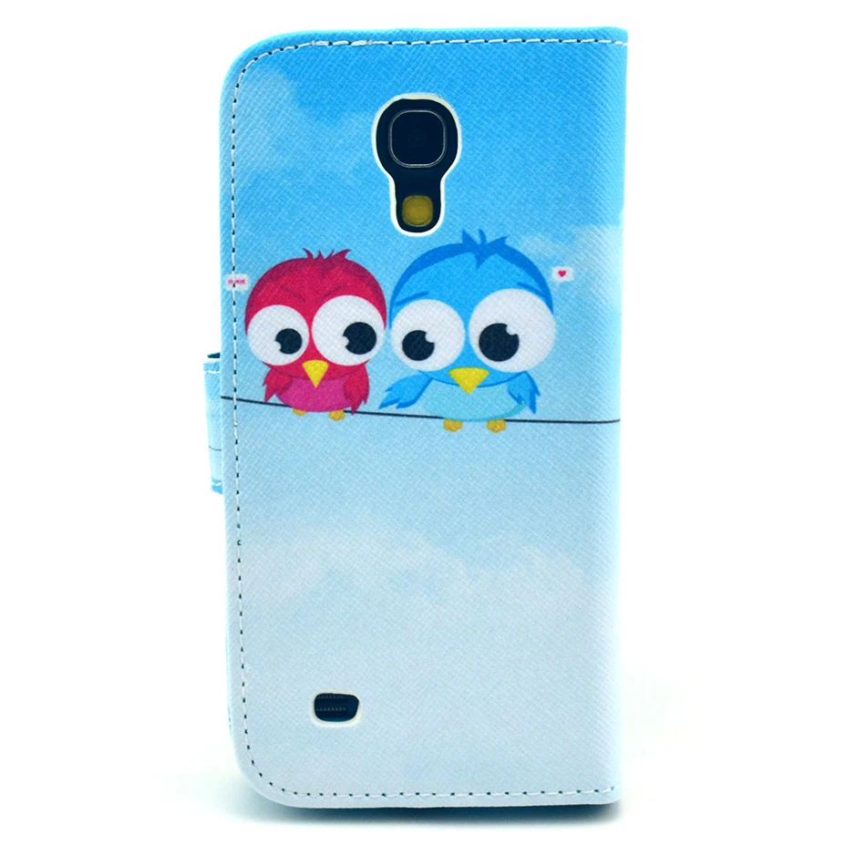 С милой совой кошелек Флип Магнитный чехол для samsung Galaxy S3 I9300 S3 мини I8190 S4 i9500 S4 мини I9190 S5 S6 Edge Note 4 крышка B21