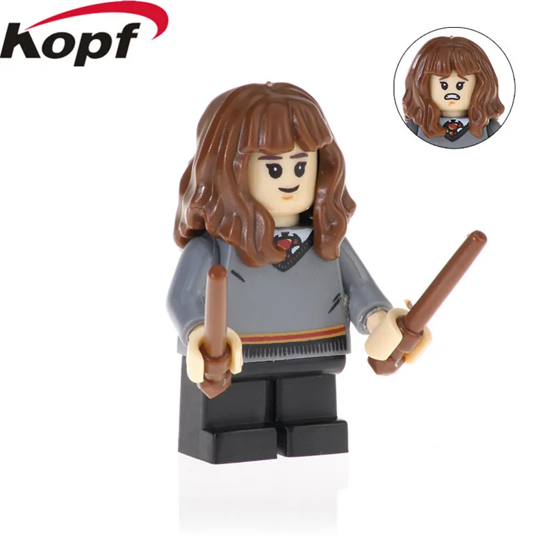 PG1288 Without Box Строительные блоки насосная серия Гарри трелоуни Чо Чан Гермиона Granger Добби фигурки для Детские куклы игрушки PG1479 - Цвет: PG1288 Without Box