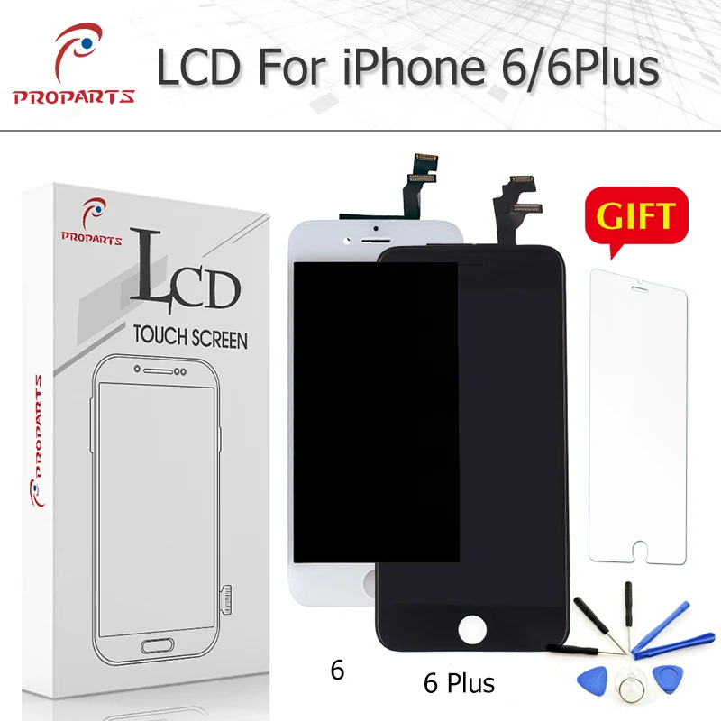 Proparts ЖК экран Замена для Apple iPhone 6 6plus плюс дисплей сенсорный дигитайзер датчика