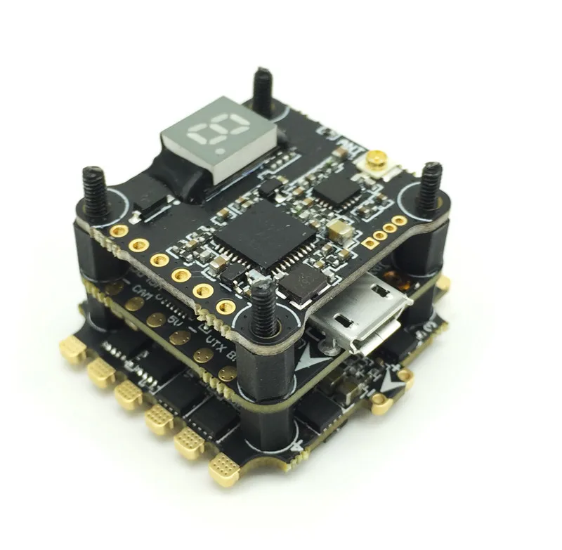 HGLRC XJB F438 TX20.V2 ELF DSHOT игровые джойстики летать башня BS38A VTX для 100 110 130 Квадрокоптер