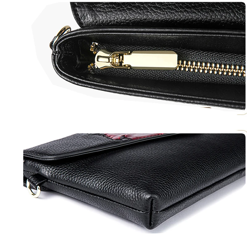 Женская сумка объемная из натуральной воловьей кожи с цветами пиона | Багаж и