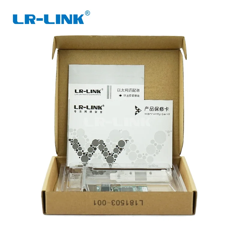 LR-LINK 9210MT 1000 / Gigabit Ethernet  10/100/1000  RJ-45 PCI Express PCI-E       Broadcom BCM5751 NIC