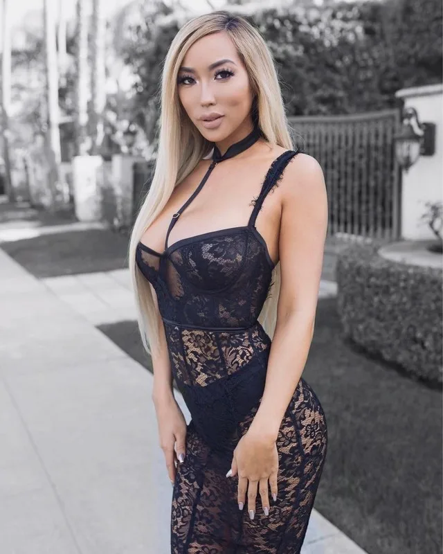 Новые модные пикантные кружевное платье спагетти партии сексуальные ночь Bodycon