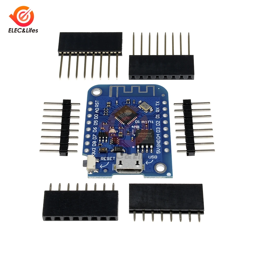 Wemos D1 мини V3.0 WIFI беспроводной модуль Интернет вещей Плата развития ESP8266 CH340 CH340G для