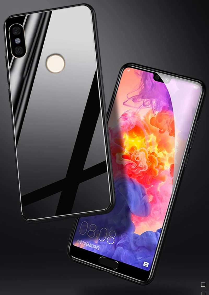 KaiNuEn coque, чехол, чехол, для Xiaomi mi 6X A2 mi A2 6 X Xio mi жесткие противоударные задние защитные чехлы с закаленным стеклом