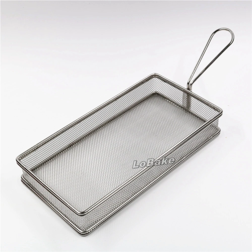 Новый Большие Размеры 25*13 см прямоугольник из нержавеющей стали сковорода