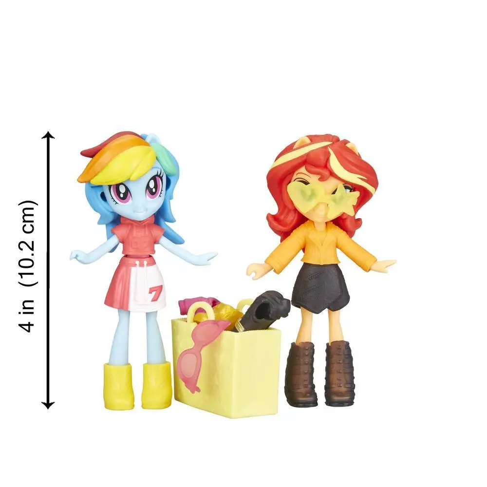 Оригинальные модные куклы My Little Pony, лучшие друзья, радуга, модель заката, фигурки, игрушки для детей, подарок на день рождения, для девочек, Bonecas