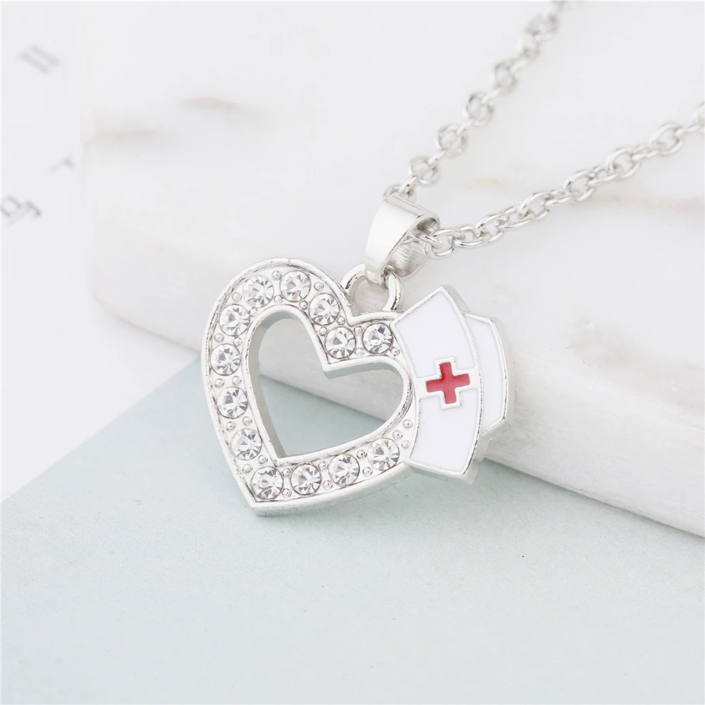 Подвески My Shape для медсестры хрустальные камни подвески в форме сердца