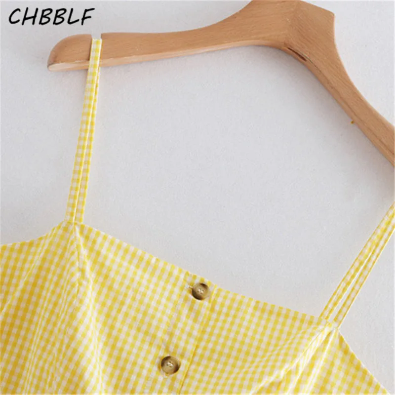Chbblf сзади бант платье без рукавов с низким вырезом на спине тонкими лямками