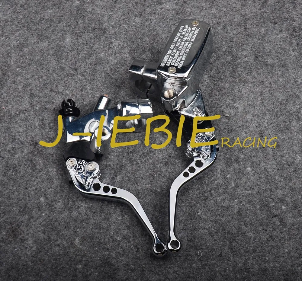 Хромированные рычаги сцепления главного тормозного цилиндра для Kawasaki Vulcan EN 500 VN