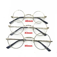 vintage 40 43 45mm small round spring hinges eyeglass frames full rim good quality rx able