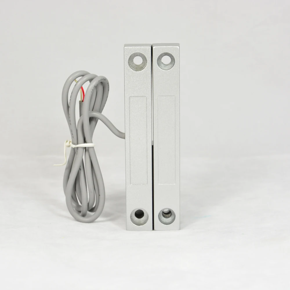 (1 шт.) металлический проводной дверной магнитный датчик выключатель