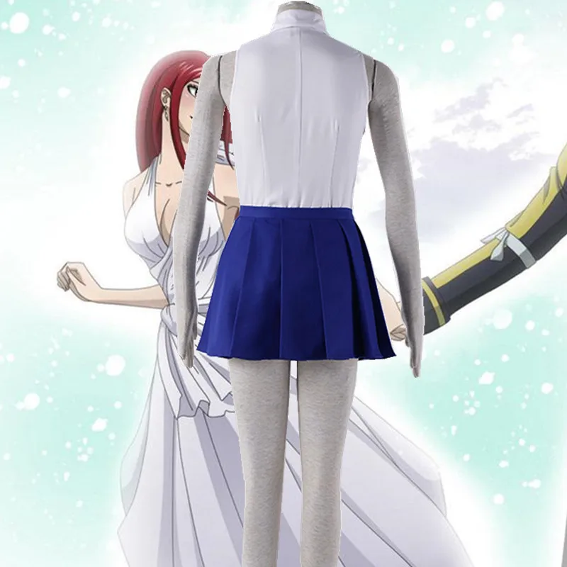 Горячая Распродажа костюм сказочного хвоста из аниме сказочный хвост алое