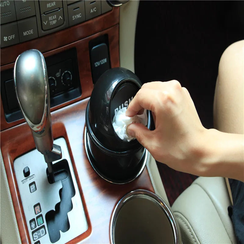 Car styling trash bin For KIA RIO K3 K4 K5 Sportage SORENTO venga Hyundai Avante Sonata Santafe i20 i30 HB20 Solaris ix35 | Автомобили и