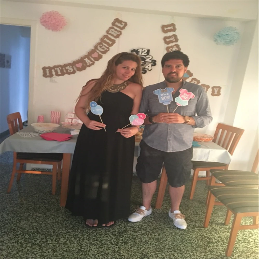 Фотобудка It Is A Baby Shower Photo Booth Реквизит для фотосессии новорожденных мальчиков