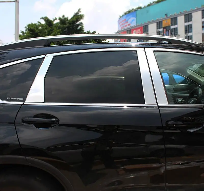 

For Honda CR-V CRV 2015 2016 Stainless Steel pillar post trim
