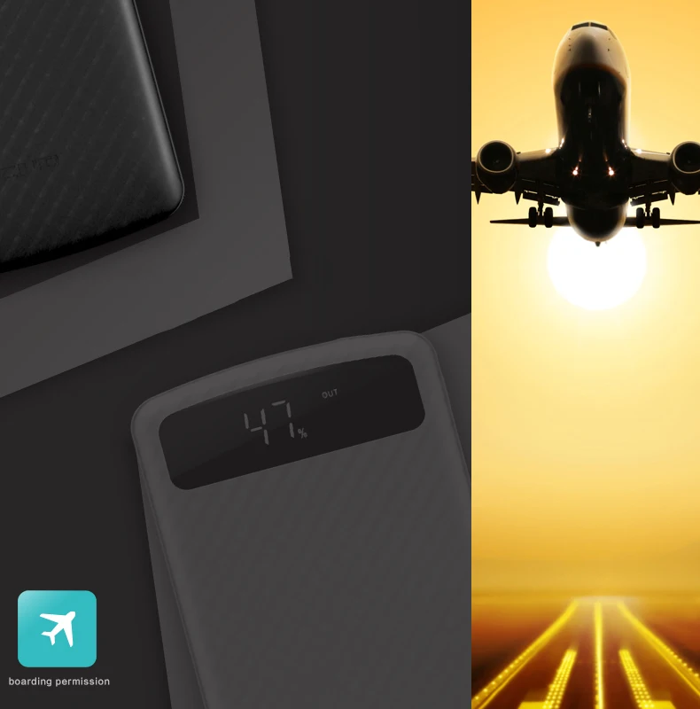Scud power bank 10000 мАч+ USB кабель type-C со светодиодный цифровым дисплеем power bank для Xiaomi huawei LG samsung мобильного телефона Androidt