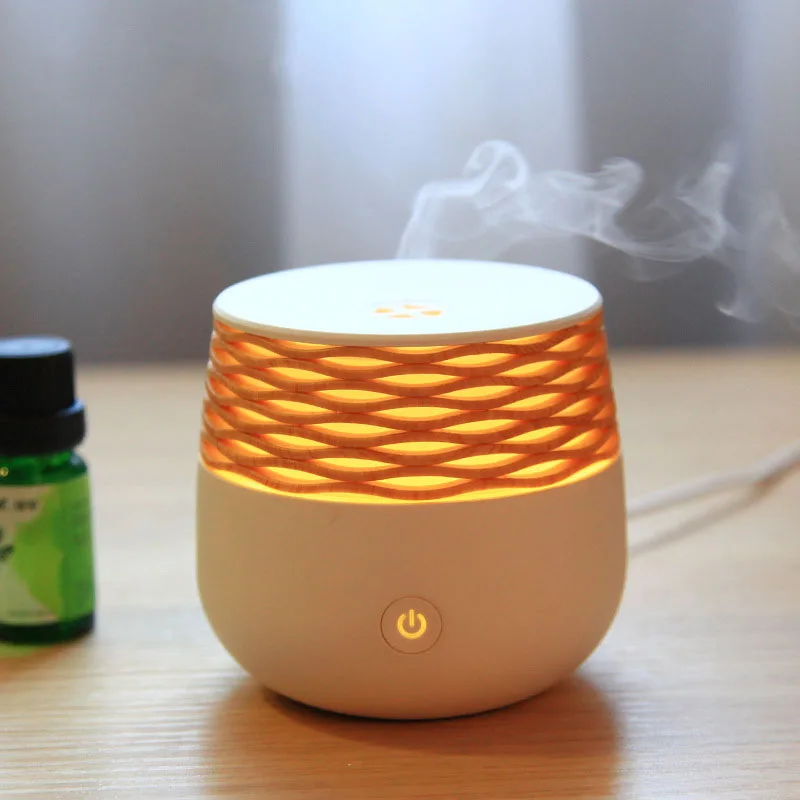USB Ультразвуковой увлажнитель воздуха KBAYBO30ML деревянный рассеиватель из ротанга