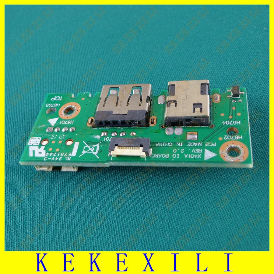 DC разъем питания USB в плата для ASUS X401A X501A X301A X301 X401 X401A-WX396H X401A-RGN4 X401A-RPK4 60-NLOIO1001-X01