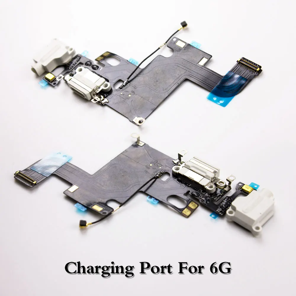 LEOLEO usb зарядный порт док-станция гибкий кабель для iPhone 6G 6 Plus Mircophone аудио разъем для наушников