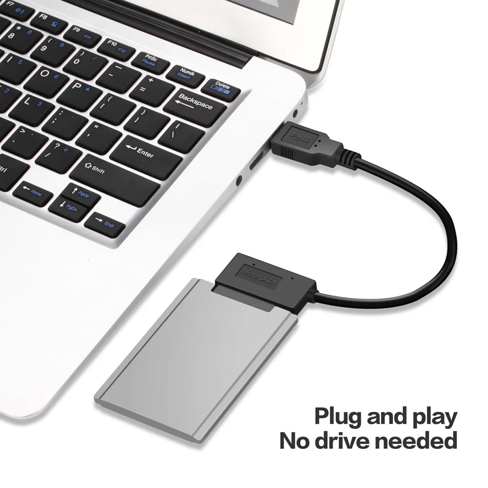 16 Pin 1 8 Новый твердотельный накопитель кабель легко Drive USB3.0 Micro SATA 6gbps 7 +