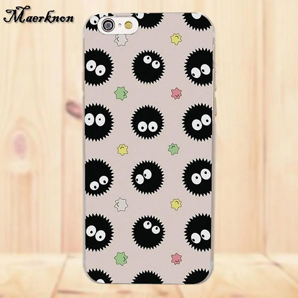 Spirited Away Inspired Soot Sprites TPU милый чехол для Apple iPhone X 4 4S 5 5C SE 6 6S 7 8 Plus LG G4 G5 G6 K4 K7 K8 K10|cute