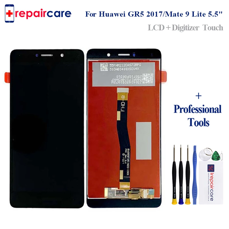 ЖК дисплей для Huawei Mate 9 Lite + сенсорный экран 5 дюйма в сборе ремонтная деталь BLL L23 GR5