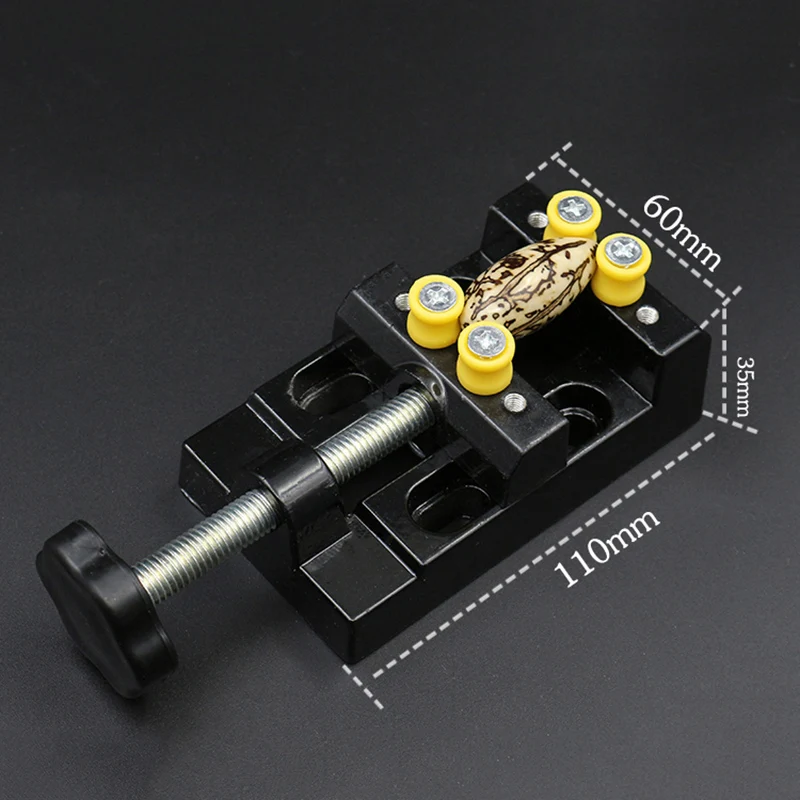 Мини плоские плоскогубцы тиски зажим Настольный верстак для ювелирных изделий DIY