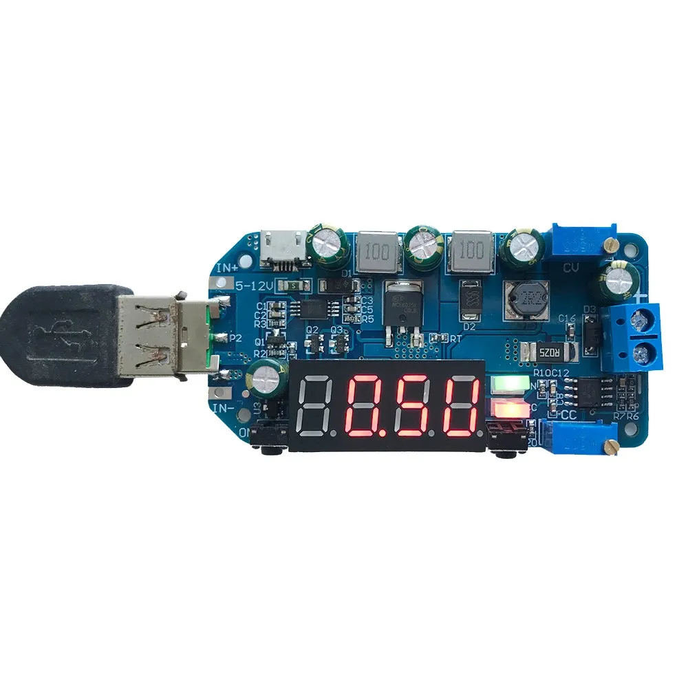 Регулируемый USB понижающий источник питания 15 Вт модуль постоянного тока от 5 В до