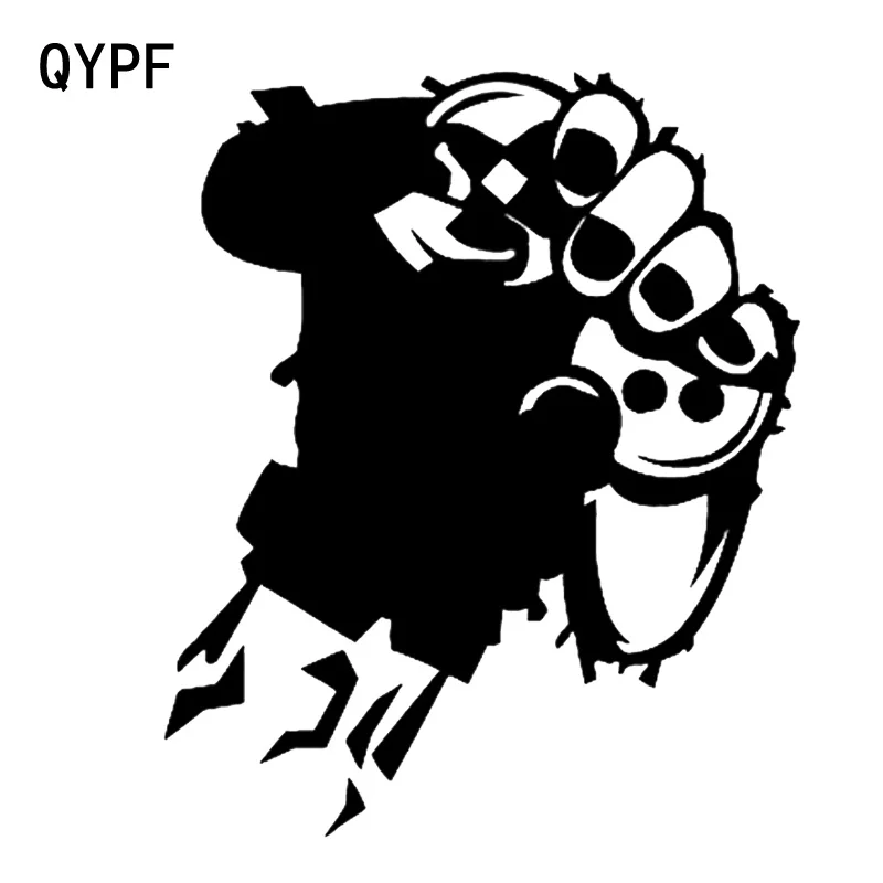 QYPF 14 3*17 2 см интересный виниловый автомобильный стикер для стрелок и игровых