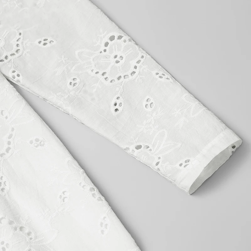 Элегантное открытое белое платье женское 2019 Весна Лето Кнопка тонкие платья