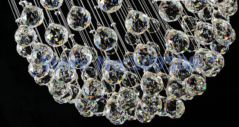 Прозрачная Хрустальная хрустальная люстра ААА 30 мм хрустальный шар Призма