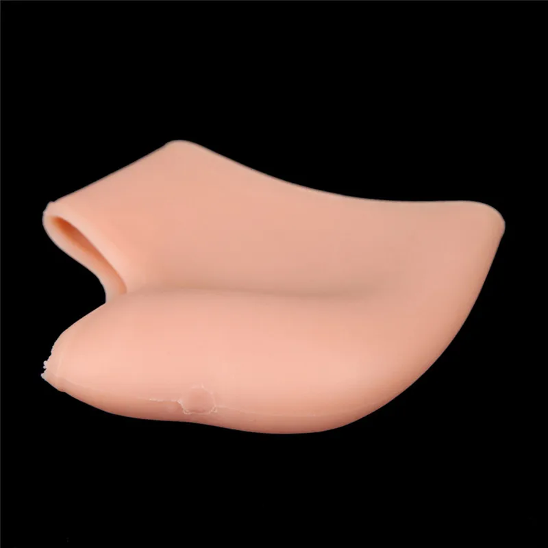 1 пара Силиконовый гель для ног протектор пятки носки без раскалывания подушки