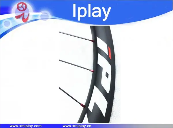 IPLAY карбоновые колеса 50 мм clincher дорожный велосипед R36 ступицы 700c колеса клинчерный обод из углеродного волокна 50 мм углеродное волокно 23 мм ширина колеса