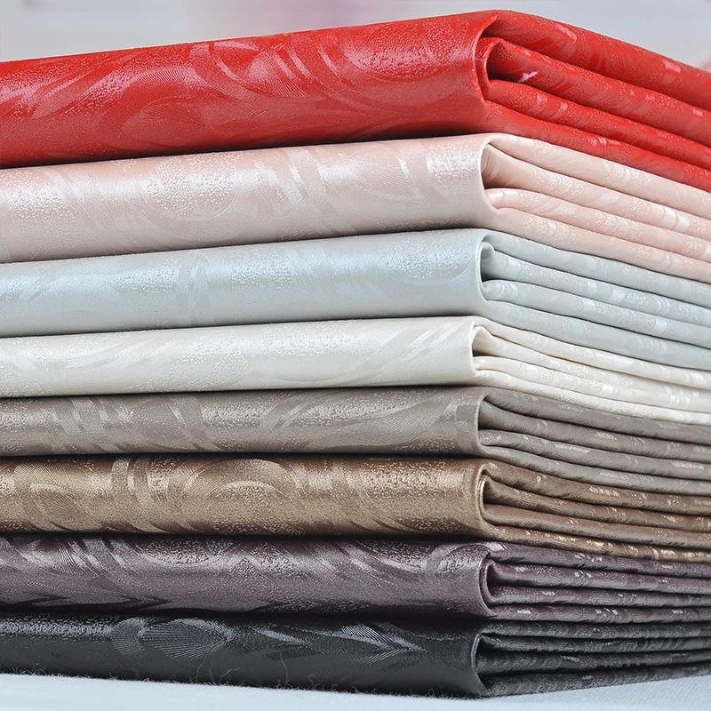 Полу полиуретановые рельефные Кожаные детали для Diy мебели текстиль кожаное