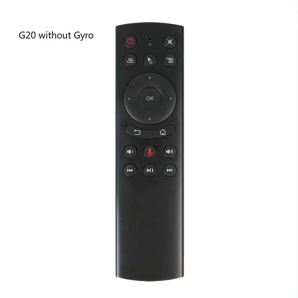 G20 Google Voice assistant Air Mouse дистанционный 2 4 Ghz мини беспроводной Android TV контроль и Learing