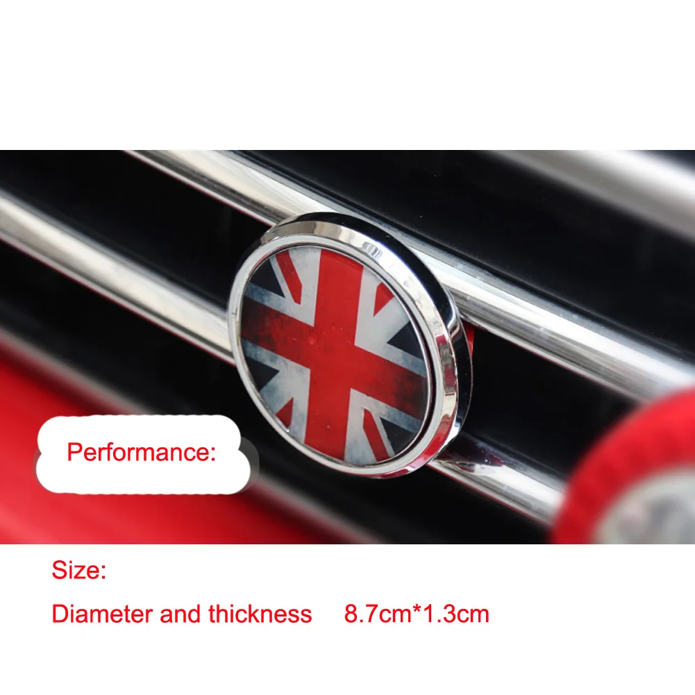 Передняя решетка гриль эмблема и наклейка для всех MINI Cooper R50 R55 R56 R60 R61 Countyman Union Jack