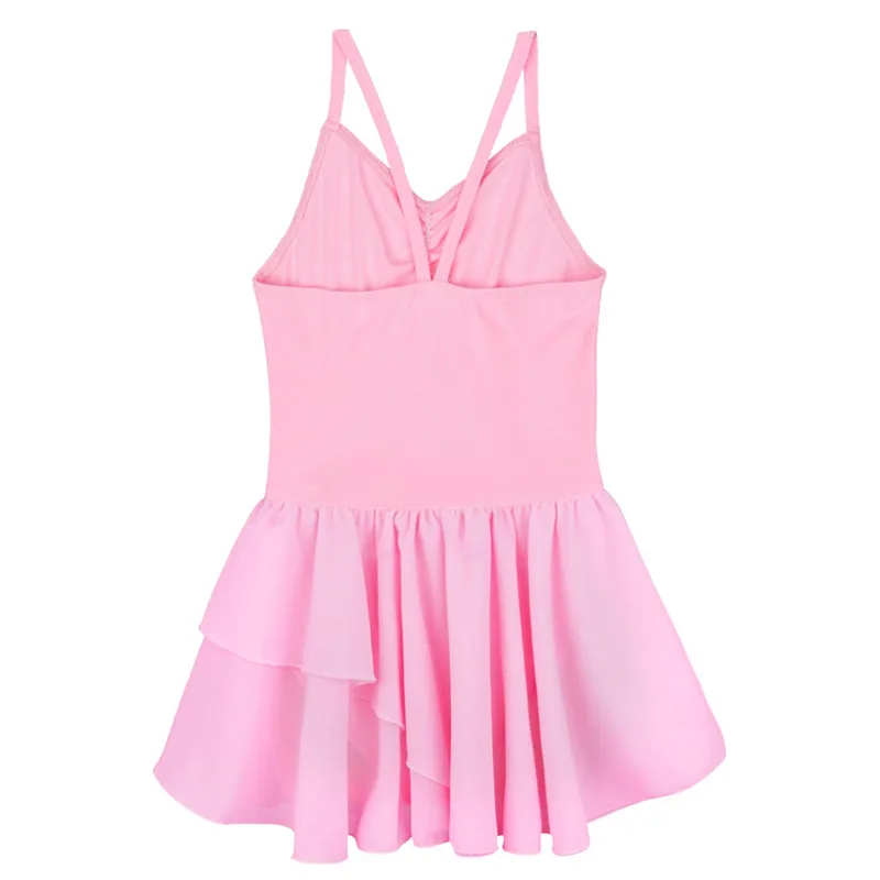 Детское балетное платье для девочек гимнастические купальники гимнастическое