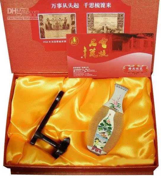 Характеристики Подарочный высококачественный гребень из бокса в бутылке редкий