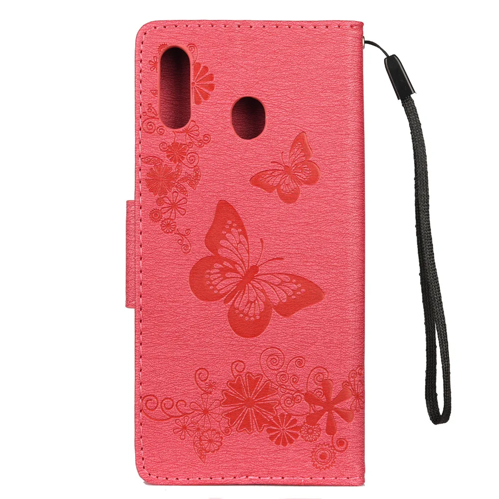 Y6() кожаный чехол s для huawei Y6 чехол для Coque huawei Y 6 Y6Prime Y6 Prime бабочка откидная крышка кошелек сумка для телефона
